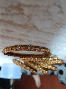 Golden Bangle Set