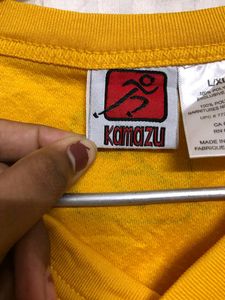 kamazu Long Sleeve Yellow Jersey