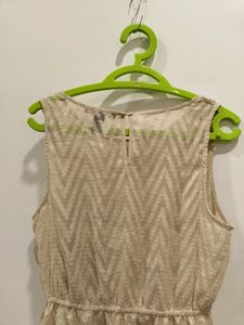 Beigh Dress