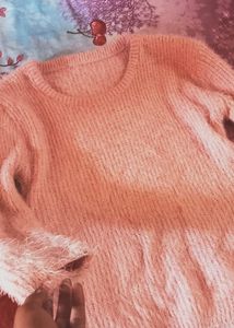 Extreme Soft Woolen Sweater (Peach)