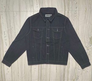 Vintage Re-Dyed Black Denim Jacket