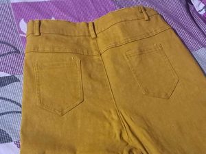 Mustard Pants