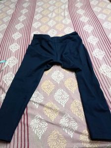 Navy Blue Casual Pants