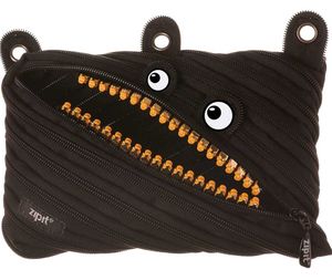 173ZIPIT Grillz 3-Ring Pencil Case, Black
