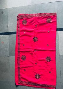 Pink Saree