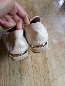 Beige Women Loafer