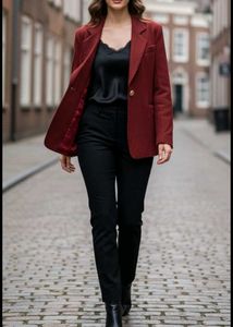 Rust Classic Coat 📚🎀