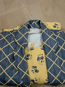 Jacket-styled gown