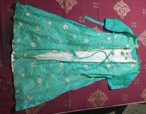 Elegant Embroidered  anarkali Kurta Set