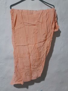 Peach Embellished Salwar Kameez