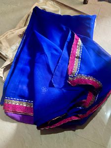 Blue Saree
