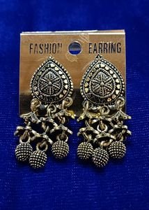 Oxidise Earring.