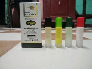 MEENA ROYAL PROPHECY &amp; 4 Premium Roll-On Attar Com