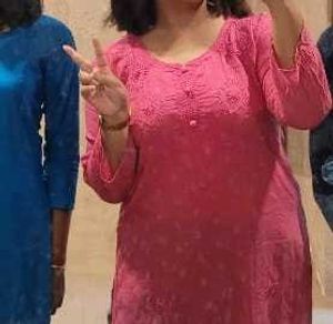 Pink Kurtha 🩷