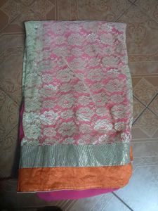 Pink Saree