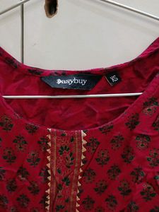 Red Tunic Top