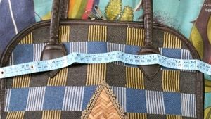 Jute shoulder bag