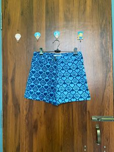 Blue Denim Summer Shorts