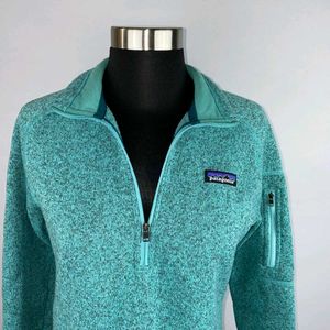 Patagonia Women&#39;s Better Sweater 1/4 Zip Fleece Sl