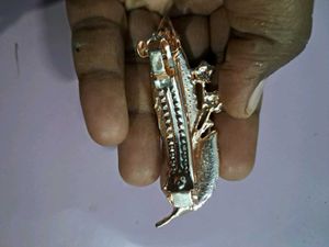 Leaf Design Hair Clip