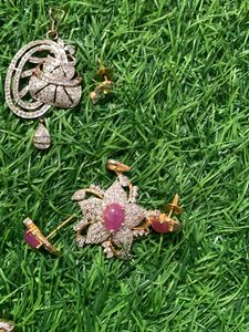 Combo Of 3 Pendant Set