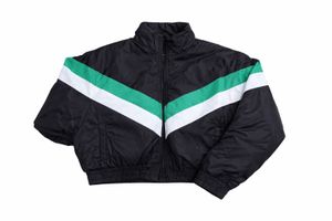 Stylish Chevron Puffer Jacket