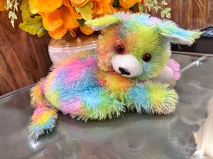 Rainbow Plush Puppy