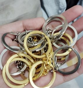 Mixed Metal Keychains ring pack of 20