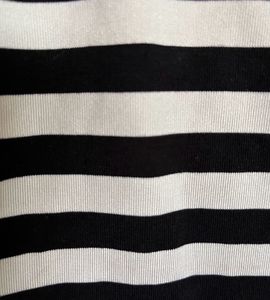 Black N White Top