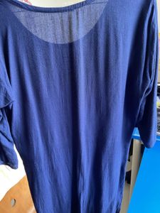 Navy Blue Kurti
