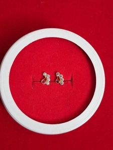 Stud Earrings Gold