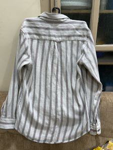 Zara Striped Button-Down Shirt