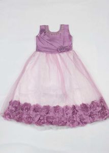 Lilac Flower Dress