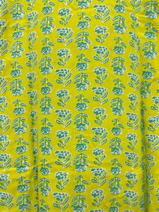 Lime Green Printed Kurti❤️