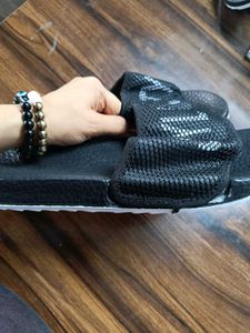 Black &#39;Style&#39; Slides - Size 9