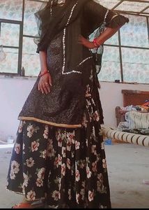 Boutique Design  Heavy Shrara With Sequence  Kurti