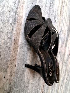 Black Pencil Heels