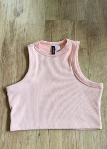 Cute Ribbed Crop Top