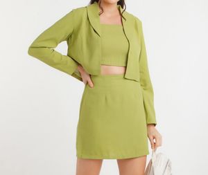 Green Skirt Co-ord Set 💚