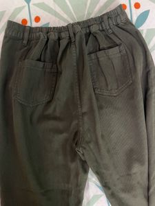 Olive Green Jeans
