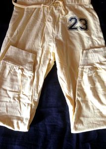 Lavender And Lemon Yellow Girl Boy Track Pant