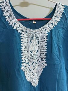 Elegant Embroidered Kurta