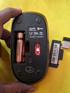 enter wireless mouse