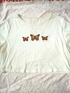 Urbanic White Baby Tee