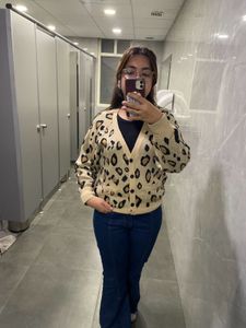 Tiger Print Sweater