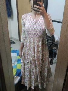 Floral Print Kurta