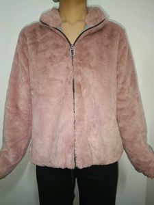 Pink Jacket, Soft And Warm