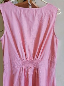 Cotton knee length dress #Sale