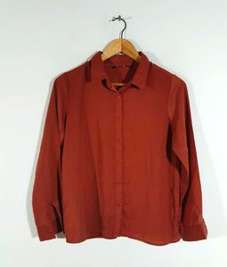 Rust Color Shirt For Women