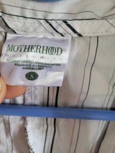 Striped Button-Down Top